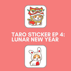 Taro Sticker Bundle EP. 4 - Lunar New Year Sticker Sleepi 