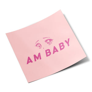 Am Baby Sticker Sticker Sleepi 