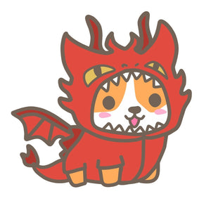 Dragon Taro Sticker Sticker Sleepi 