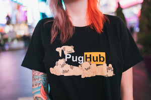 Pug Hub T-Shirt T-Shirt Sleepi 