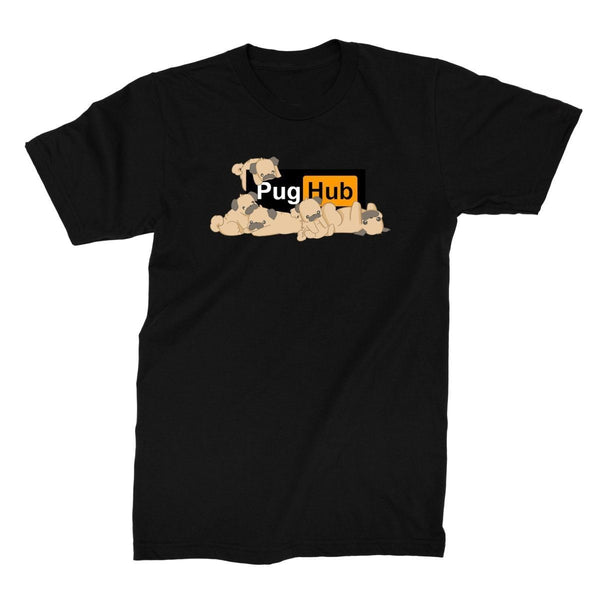 Pug Hub T-Shirt T-Shirt Sleepi 