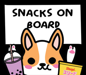 Snacks Taro Sticker Sticker Sleepi 