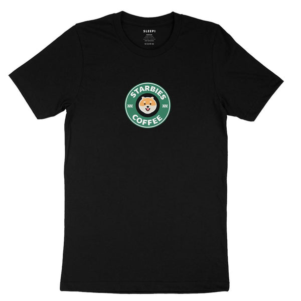 Starbies Coffee T-Shirt Sleepi 