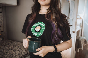 Starbies Coffee T-Shirt T-Shirt Sleepi 